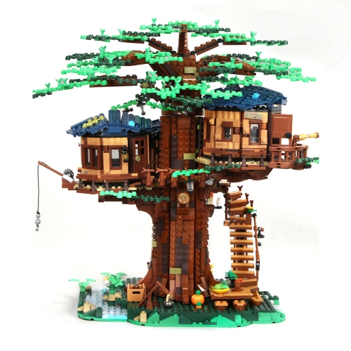 SX6007 Ideas Series Tree House Building Blocks 3117PCS Bricks 21318 Ship From China