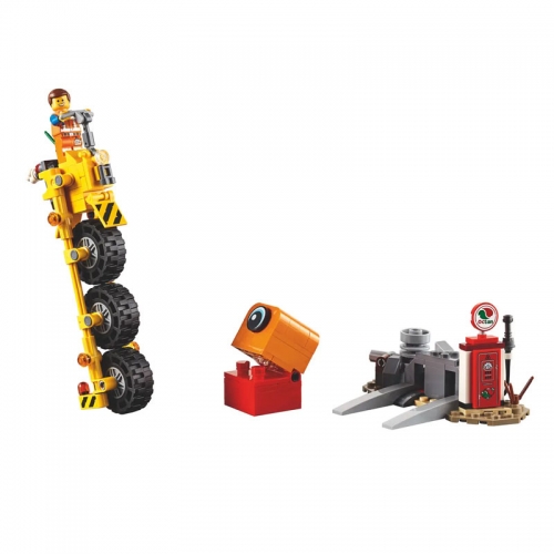 【Special Price】45002 Movie & Game Series Emmet's Thricycle! Building Blocks 174pcs Bricks Toys 70823 Ship From China