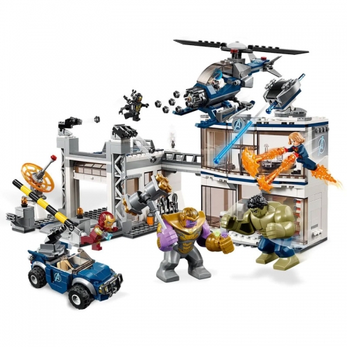 【Special Price】07123 Super Heroes Avengers Compound Battle 783pcs Bricks 76131 Ship From China