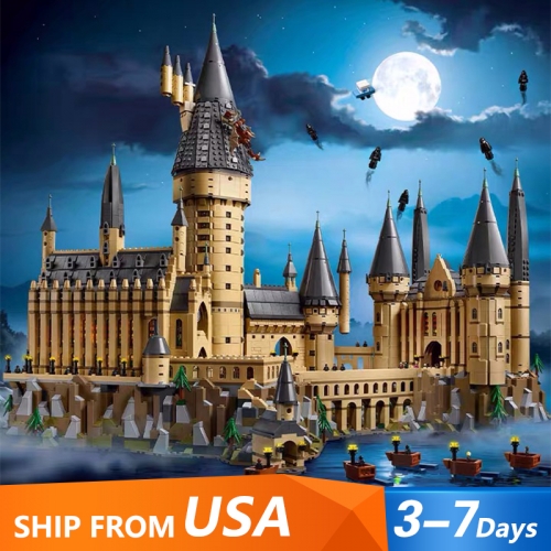 16060 Movie Series Hogwarts Castle Academy of Magic Walls and Fortresses Castle 71043 Ship From USA 3-7 Days Delivery
