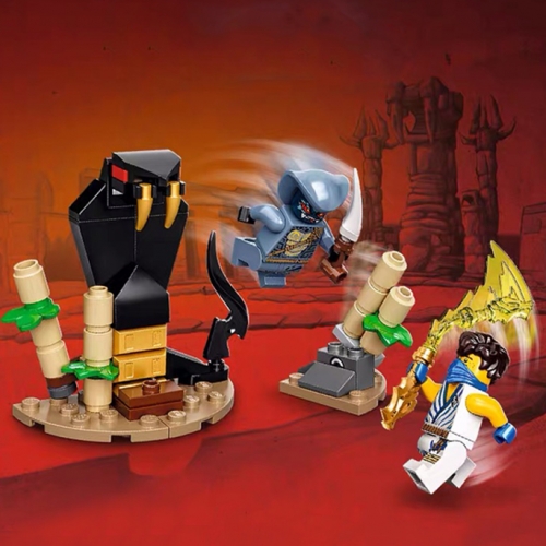 Bela 11654 Ninja Epic Battle Set:Jay vs. Serpentine Building Blocks 81pcs Bricks Toys Ship From China 71732