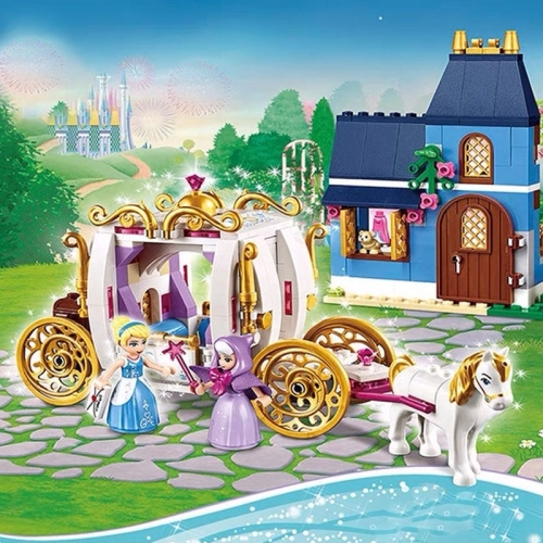【Special Price】Decool 70219 Friends Series Cinderella's Enchanted Evening 41146 Blocks Ship From China