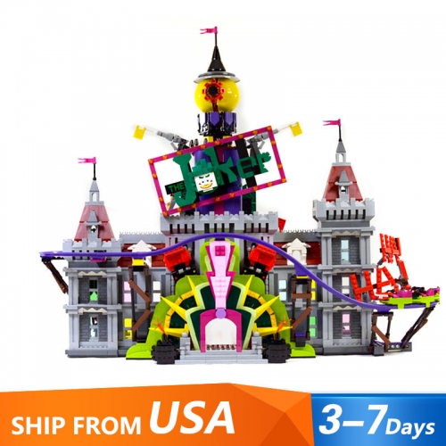 07090 Super Heroes The Joker Manor Building Blocks 3444pcs Bricks Toys 70922 Ship From USA 3-7 Days Delivery